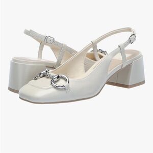 Dolce Vita Ivory Slingback Women Shoes size 9